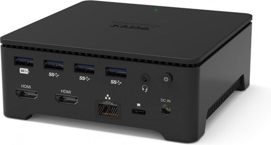 Port Designs 901908-W-EU station d'accueil pour ordinateur portable et réplicateur de ports USB filaire 3.2 Gen 1 (3.1 Gen 1) Type-A Noir