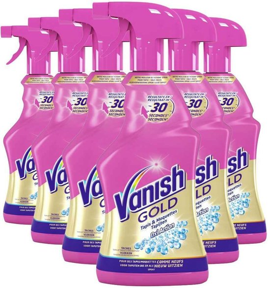 Vanish Oxi Action Gold Spray Détachant - 500ml x6
