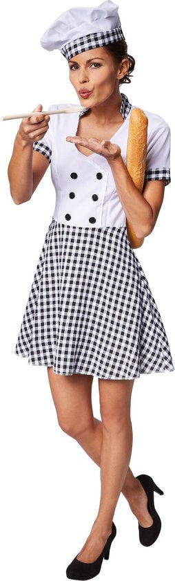 Dressforfun Costume Femme Chef M - déguisement déguisement halloween déguisement fête déguisement carnaval déguisement carnaval - 301509