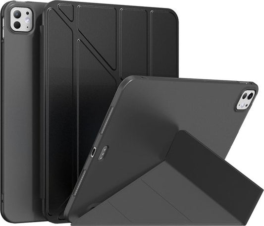 Étui pour tablette adapté à l'iPad Pro 11 pouces (2024) - M4 - Smart Cover - Noir