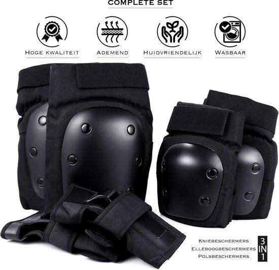 Big Bang Boards Protection Set M - Genou, coude, poignet