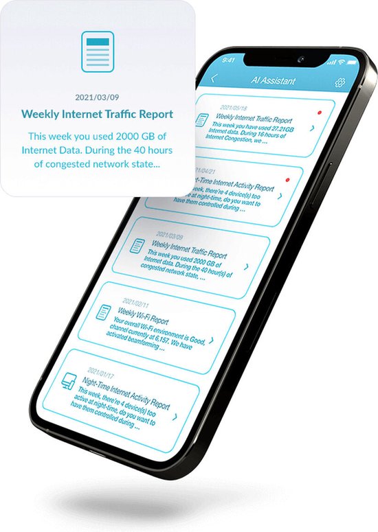 D-Link EAGLE PRO AI M32-3 - Mesh WiFi - WiFi 6 - 3-pack - Blanc