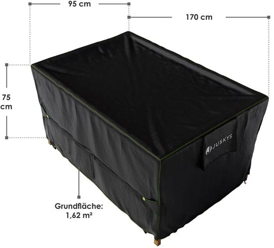 Housse de mobilier de jardin CoverSafe Pro - 170 x 95 x 75 cm