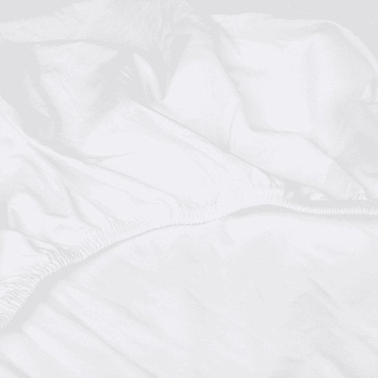 Kayori drap-housse Jersey topper 140-160/200-220cm blanc