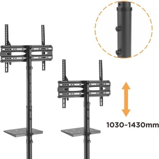 Meuble TV - mobile - réglable en hauteur