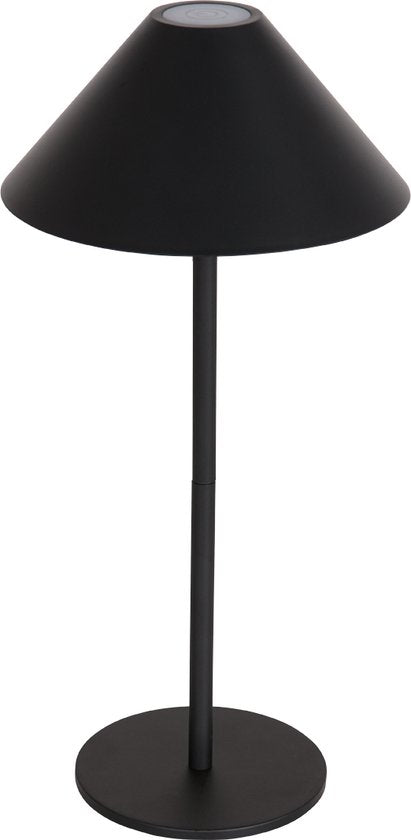 Steinhauer lampe à poser Ancilla - noir - métal - 15 cm - module LED intégré - 3353ZW