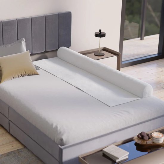 Lit gonflable anti-chute Louana White - 180 cm