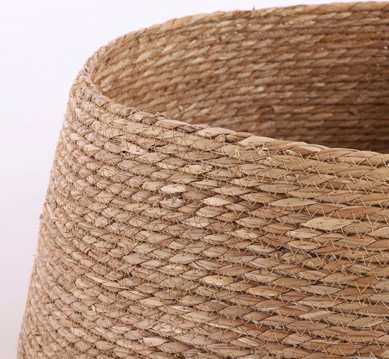 décoration de Noël - House of Seasons - Jupe de sapin de Noël - H26 x Ø50 cm - Seagrass - Natural Brown
