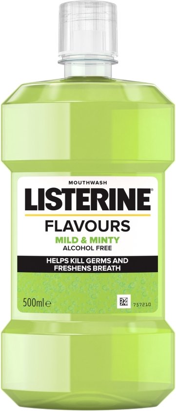 LISTERINE® Saveurs douces et mentholées - 500 ml