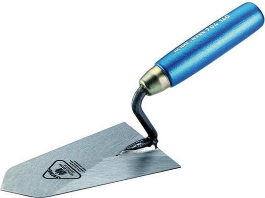 Truelle de plâtrier Jung - Belge - Pointue - 155 Gr - Pro - Bleu