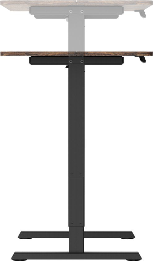 DMV - Bureau - Poste de travail assis-debout - Réglable électriquement - 140x60x74-120 cm