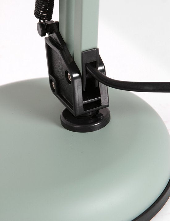 Lampe à poser Mexlite Study - vert - métal - 15 cm - douille E27 - 3456G