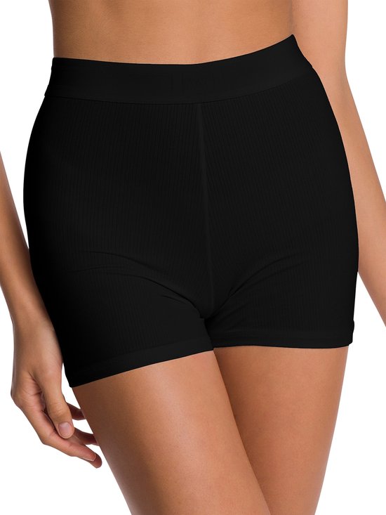 Wolford - BIKE SHORT - Beauty Cotton - Noir