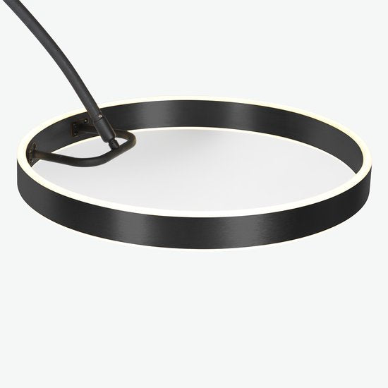 Mexlite - lampadaire - Luna-Arc - noir - métal - lampe à arc - LED - 4324ZW