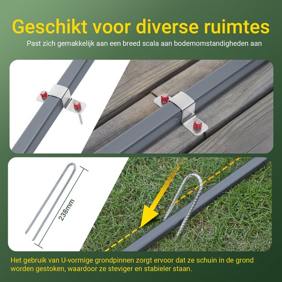 SoBuy Abri de jardin, Abri de jardin multifonctionnel pour vélos et outils, Abri pour vélos, Garage étanche pour extérieur, Argent, 120x176x163 cm, KLS11-K