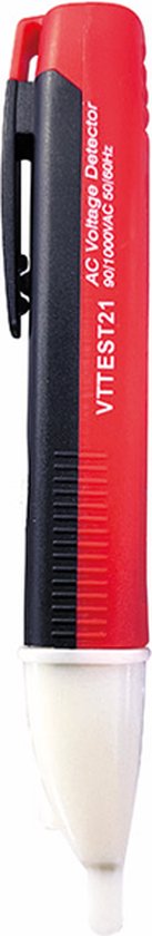 Velleman Détecteur de tension sans contact jusqu'à 1000 V, style stylo, avec lumière LED et buzzer
