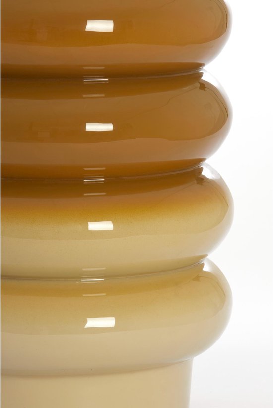 Light & Living Table d'appoint Mirogi - Jaune - Ø30cm - Moderne