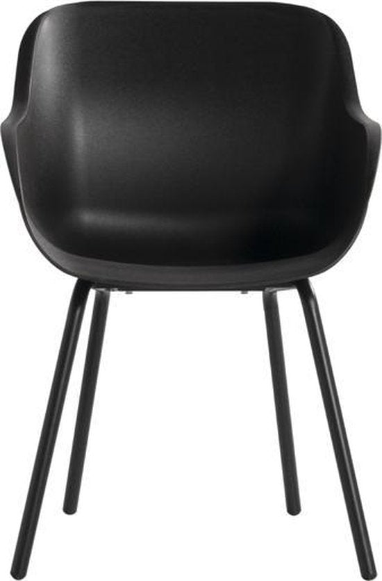 Hartman Sophie elegance garden chair - Black - set of 2 - black rondo base