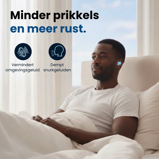 PurelyGoods® Bouchons d'oreille pour le sommeil - 20 bouchons d'oreille en silicone pour le sommeil - Anti-ronflement - Dormeurs latéraux