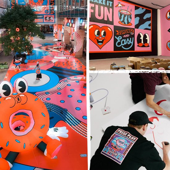 Matchu Sports - SUP board - Designed by Yeye Weller - Limited ART collection - Stand up paddle board - 320x81x15 - Inflatable - Premium quality