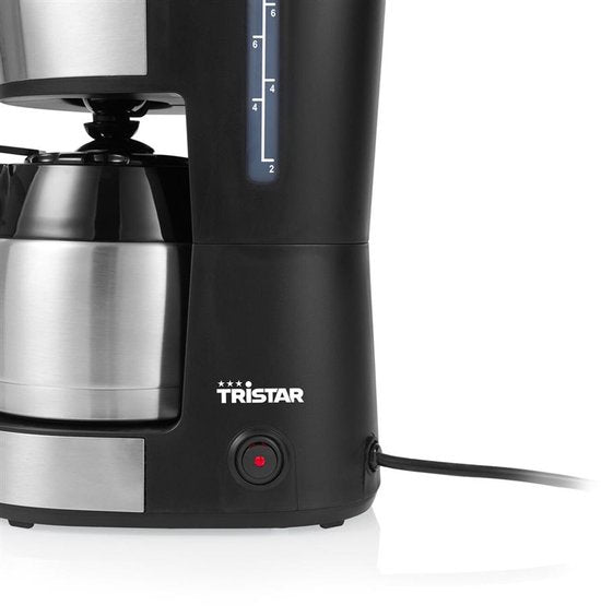 Cafetière à filtre Tristar 900W - CM-1283 - 1 L, 10 tasses - Adaptée au camping - Thermos