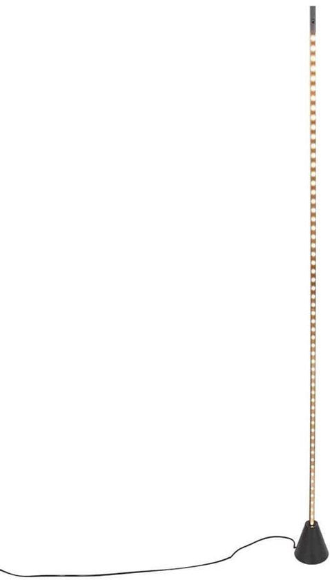 Steinhauer - lampadaire - LuzHaz - noir - métal - Ø 10cm - LED - 4133ZW