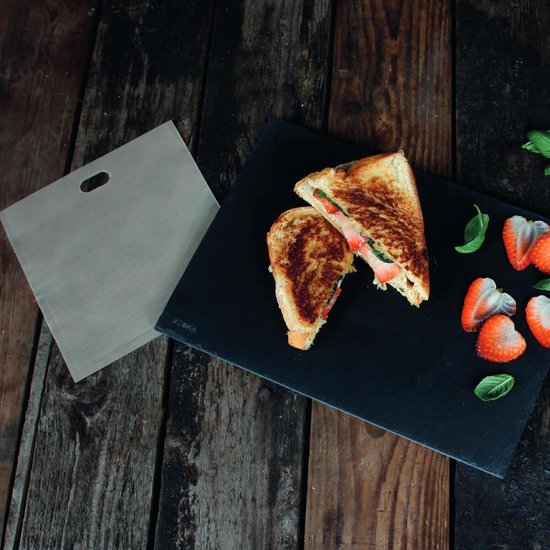 Boska Toastabags® - Pour sandwichs, pizzas, nuggets et paninis - Convient à un régime sans gluten - 3 pièces