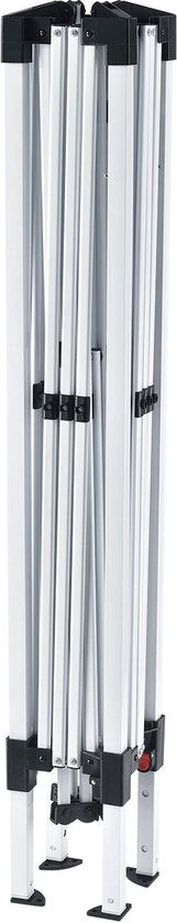 Vivara Party Tent - Pavillon - Facile à monter - Pliable - Imperméable - Avec sac de transport - 300 x 300 cm - Bleu