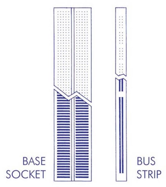 Velleman Planche à pain de haute qualité, sans soudure, 2420 contacts, compatible Arduino, ABS, gris