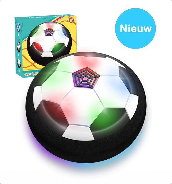 Tech Essentials® Hover Ball - Led Lighting - 18 cm | Smart Ball Soccer Bot - Hovering Air Soccer - Game - Soft - For Indoor - Kids