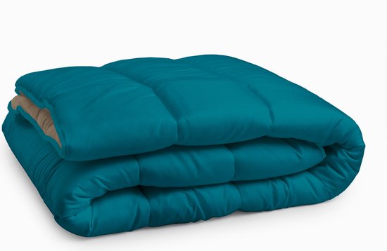 Sleeptime 2 in 1 Reversible Duvet - Couette sans housse - 240x200 - Taupe/Indigo