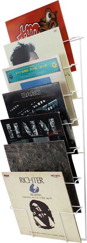 Support de rangement pour disques vinyles - support mural pour ranger les disques vinyles ou les magazines journaux