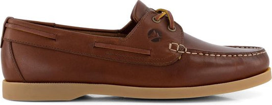 Travelin' Exmouth Men - Mocassins en cuir à lacets - Taille 42 - Bottines - Cuir marron