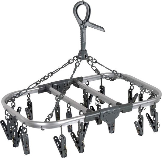 Bo-Camp - Carrousel de séchage - Pliable - Ovale - 20 piquets