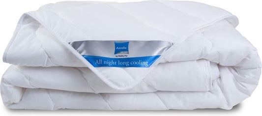 Couette Vitality Pur Cool Night Summer - 140x220 - Single - Rafraîchissante, légère et respirante - Aerelle® Advansa Fibre - Parfaite pour les nuits chaudes