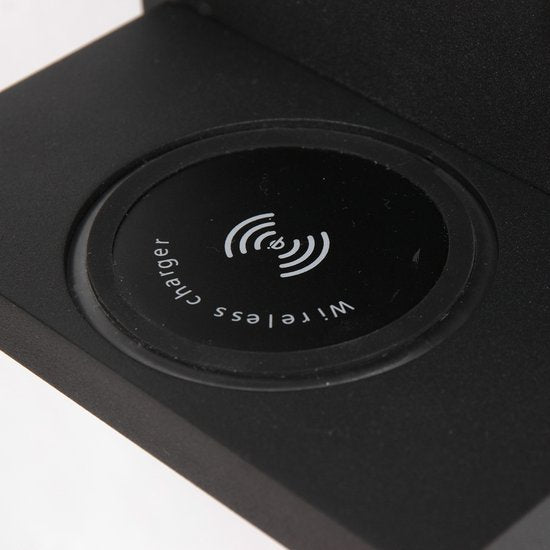 Mexlite applique Upround - noir - métal - 3654ZW