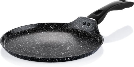 Westinghouse Poêle à crêpes - Ø 28 cm - Induction - Sans PFOA - Marbre noir