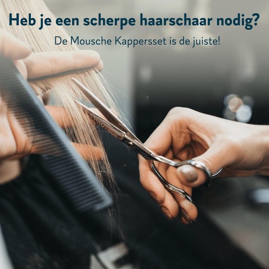 Kit de Coiffure Complet - 5 Pièces - Ciseaux de Coiffeur Droitiers - Ciseaux à Effiler Coiffeur - Hair Scissors - Ciseaux Effileurs - Ensemble de Ciseaux de Coiffure
