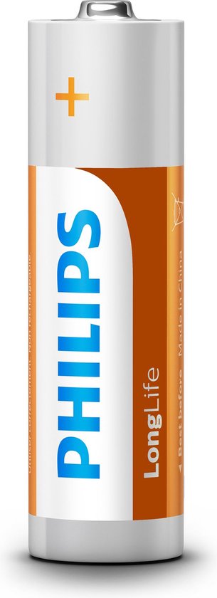 Piles Philips AA - 4 pièces