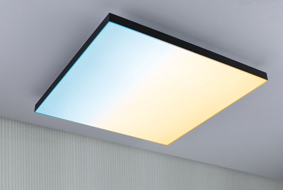 Panneau LED Loria Rainbow dynamicRGBW angular 595x595mm 31W 2820lm RGB+ Black dimmable