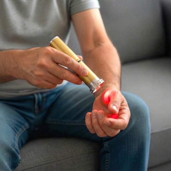 Panacea Red Light Therapy ReviveTorch Lampe portable de luminothérapie rouge