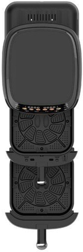 Nexxt Double Stack Airfryer - 2x 2.5L - Compact et peu encombrant - 2 plats à la fois - Idéal pour les petites cuisines