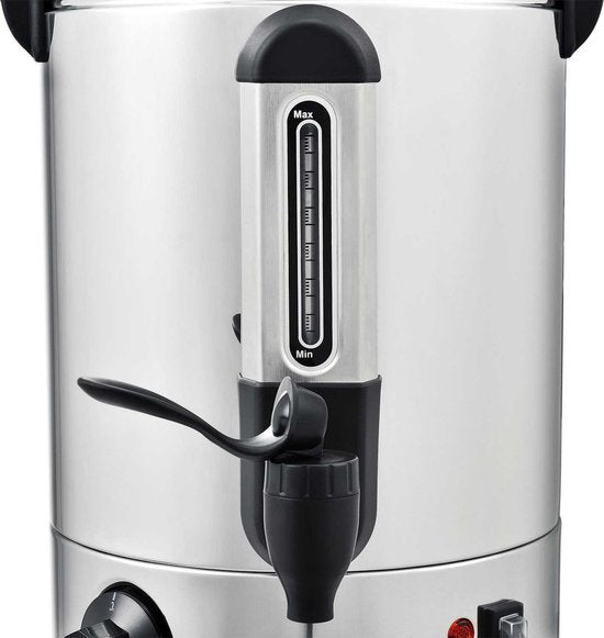 Bouilloire à vin chaud - Juskys - Teramo en acier inoxydable - 7 litres - 1500 Watt - acier