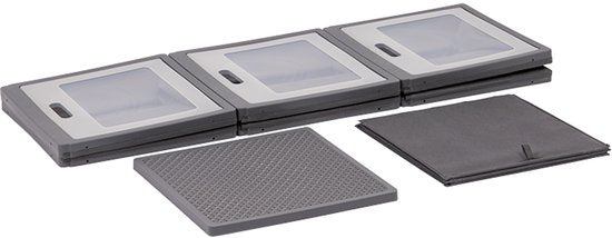 Bo-Camp - Armoire de rangement - Castor - Pliable