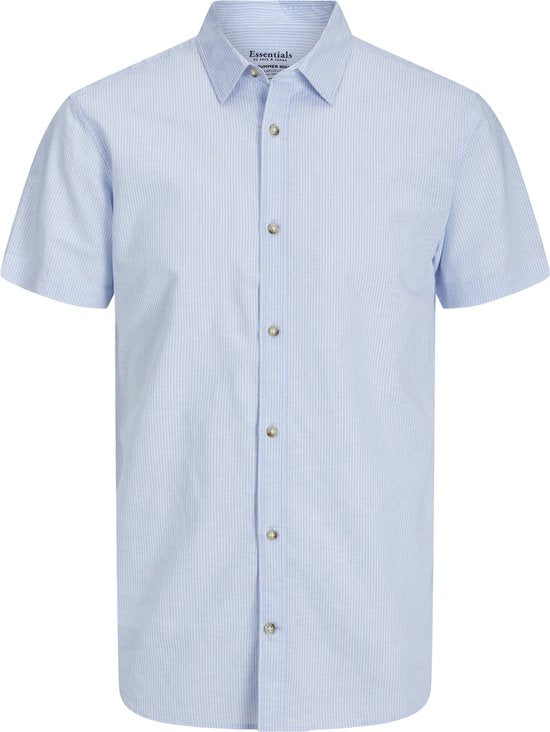 Jack & Jones - Chemises Hommes Summer Short Sleeve - Bleu - Taille XL