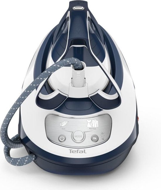 Tefal Pro Express Protect GV9221 - Générateur de vapeur - 2600W - 7.6 Bar de pression de vapeur - 550 g/min de vapeur - semelle de repassage Durilium AirGlide - réservoir d'eau détachable de 1.8L - arrêt automatique - système anti-calcaire - puissant, eff