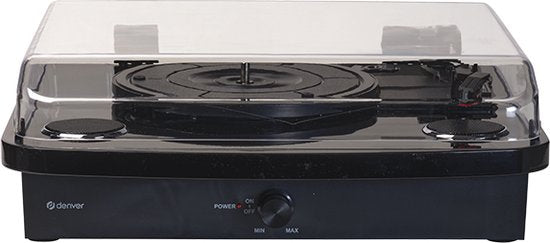 Platine Vinyle Denver Dual Bluetooth - Haut-parleurs Intégrés - USB - Style Rétro - Finition Bois - Modèle VPL230B