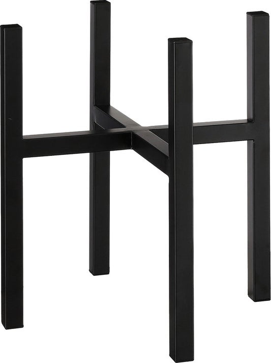 Mica Decorations Ascot Plant Stand XL - L38 x L38 x H40cm - Métal - Noir