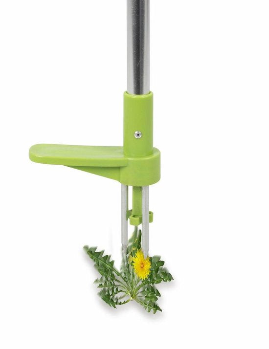 Kinzo Weed Picker - Outils de jardinage à long manche - Désherbeur à trois dents - Design ergonomique - 100 cm
