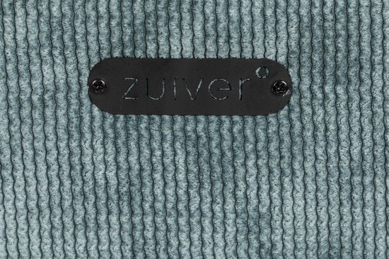 Zuiver Benson Tabourets de bar dossier 64.5 cm Gris/Bleu - Lot de 2